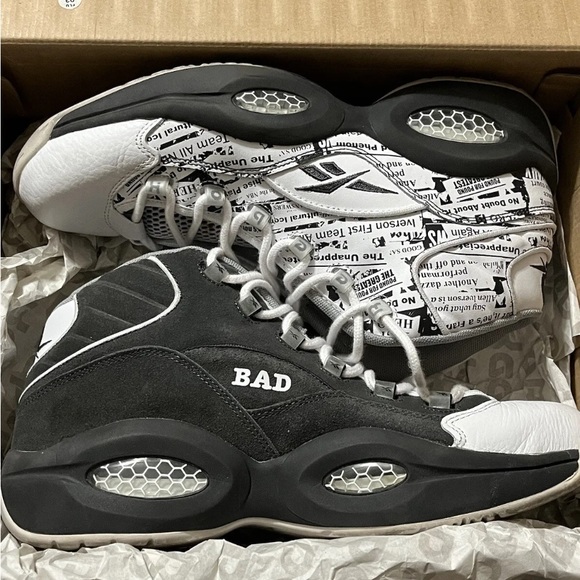 Reebok Allen Iverson Question mid Misunderstood shoes. Used. Size 11.5 - Picture 2 of 9